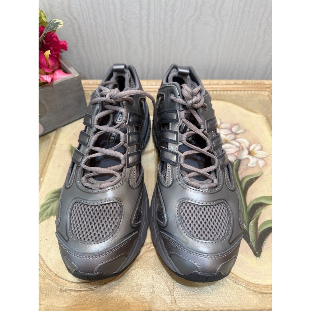 Adidas x Taqwa Bint Ali Adistar Pose Iron Metallic Sneakers Women’s Sz 9.5 - Picture 7 of 16
